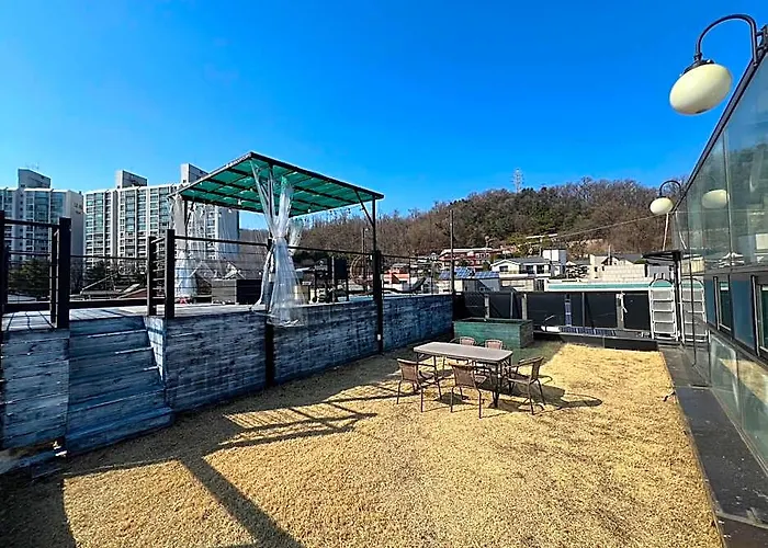 Hotel Premium 3600sqft House In Gangnam #kids#rooftop#8p 5*